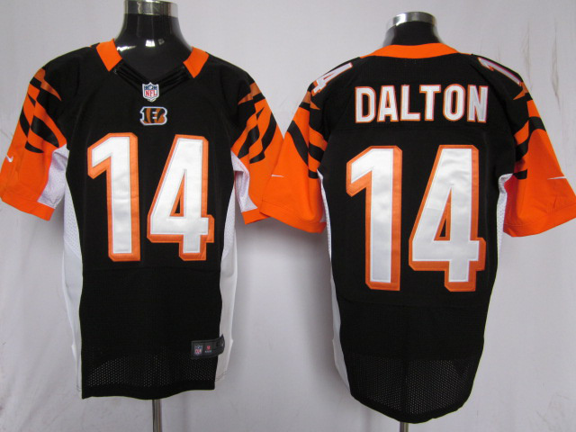 Nike black Cincinatti Bengals 14 Dalton NFL Elite Jersey